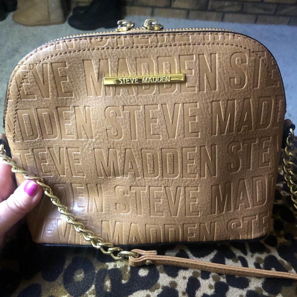 Steve Madden double zip bag excellent Condition crossbody nice
